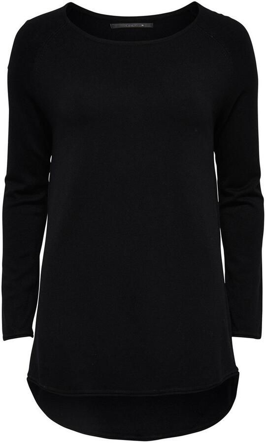 Only Shaped fit gebreide pullover in viscosemix model 'MILA LACY' - Foto 9