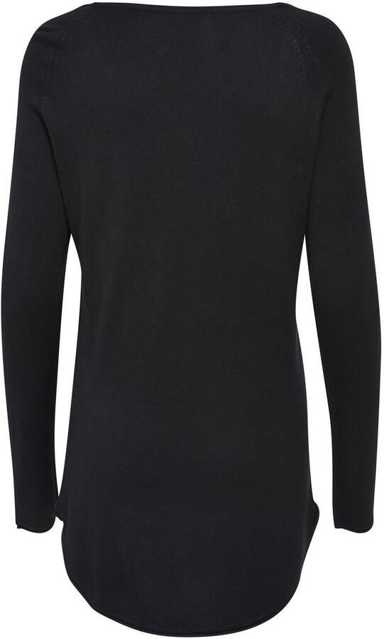 Only Shaped fit gebreide pullover in viscosemix model 'MILA LACY' - Foto 8