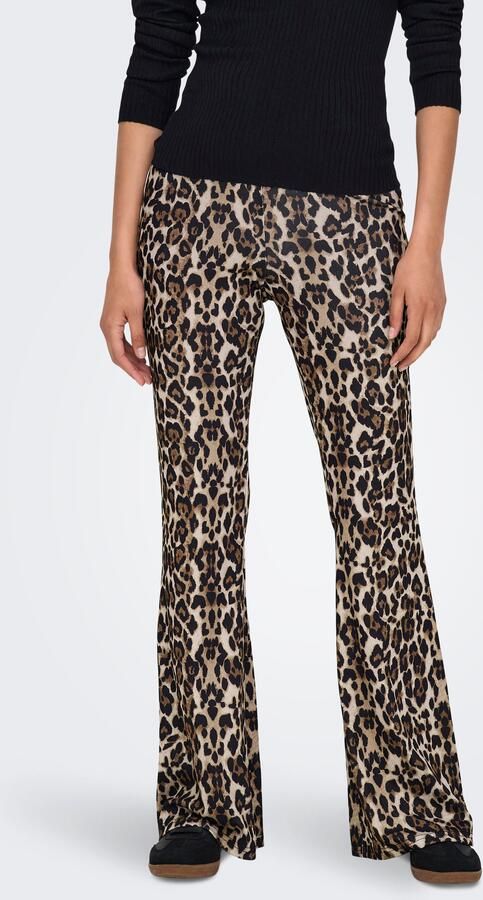 Only Legging met hoge taille ONLANNA RIB FLARED AOP LEGGING CS JRS - Foto 6