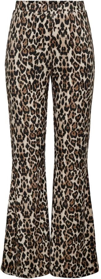 Only Legging met hoge taille ONLANNA RIB FLARED AOP LEGGING CS JRS - Foto 5