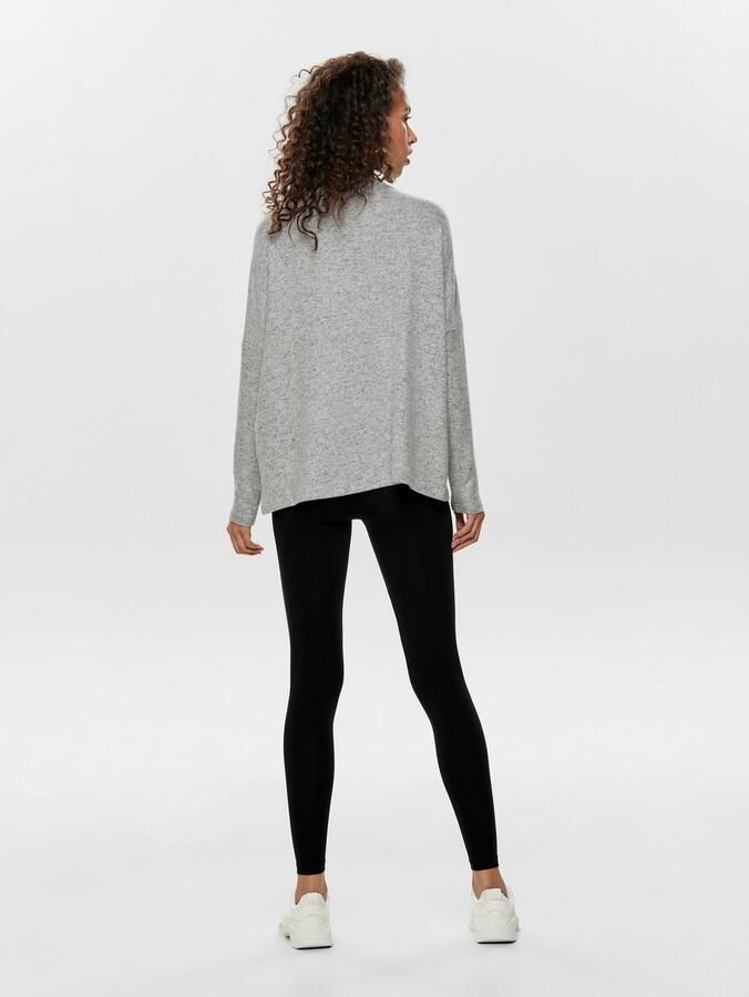 Only Legging ONLLIVE – Elastische band voor comfort en bewegingsvrijheid zeer figuuraccentuerend jersey katoenmix elastisch effen - Foto 4