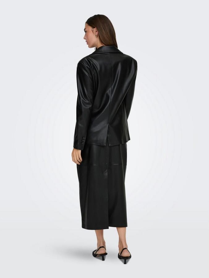 Only Leren blazer ONLVERONA FAUX LEATHER FIT BLAZER CC OTW - Foto 3