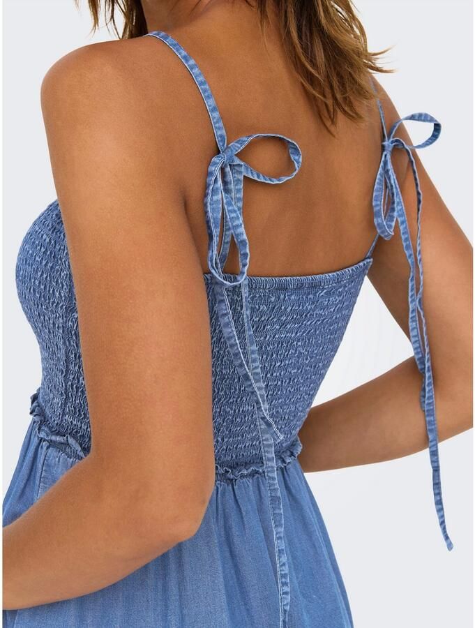 Only Maxi-jurk ONLCHARIS LIFE SMOCK MAXI DRESS WVN