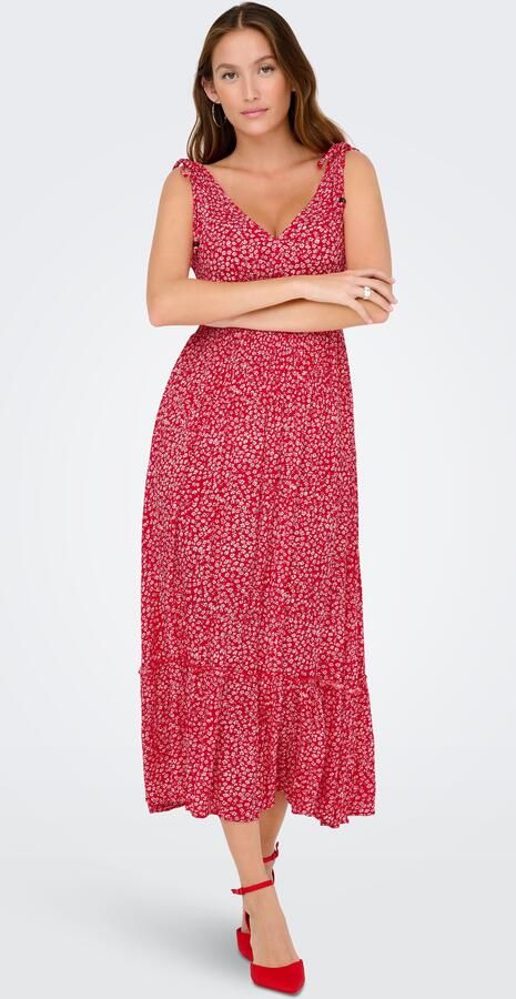 Only Maxi-jurk ONLFERNANDA LIFE S L LONG DRESS WVN - Foto 6