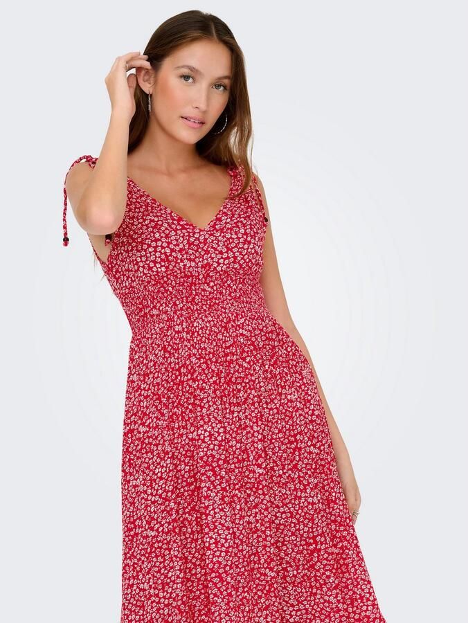 Only Maxi-jurk ONLFERNANDA LIFE S L LONG DRESS WVN - Foto 3