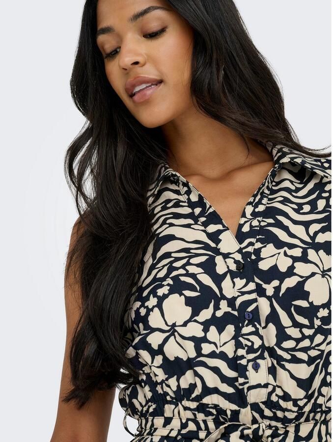 Only Maxi-jurk ONLVIBE LIFE S L SHIRT LONG DRESS WVN - Foto 2