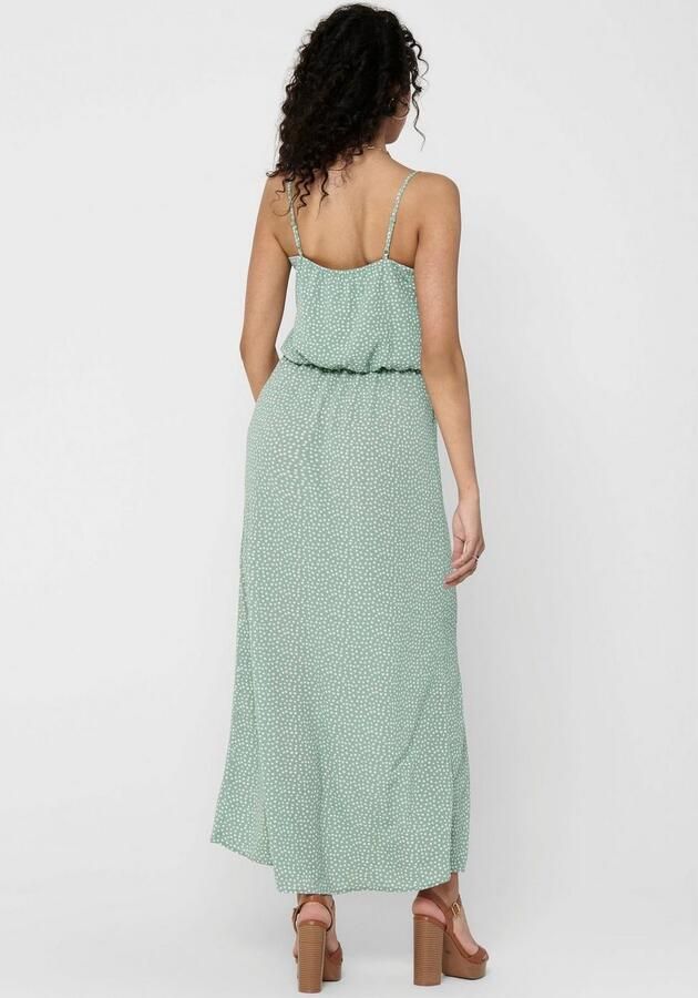 Only Getailleerde maxi-jurk met all-over motief model 'WINNER' - Foto 3