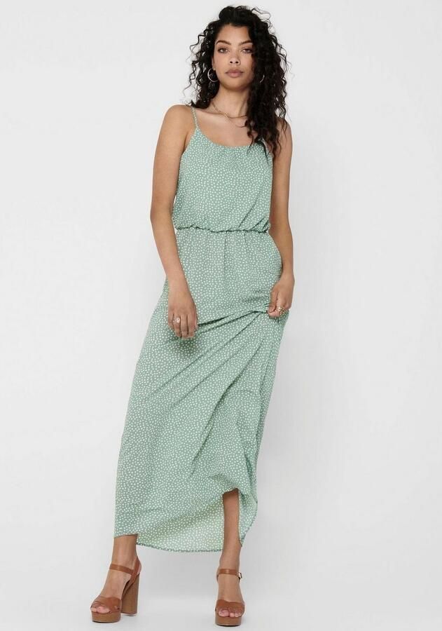 Only Getailleerde maxi-jurk met all-over motief model 'WINNER' - Foto 2