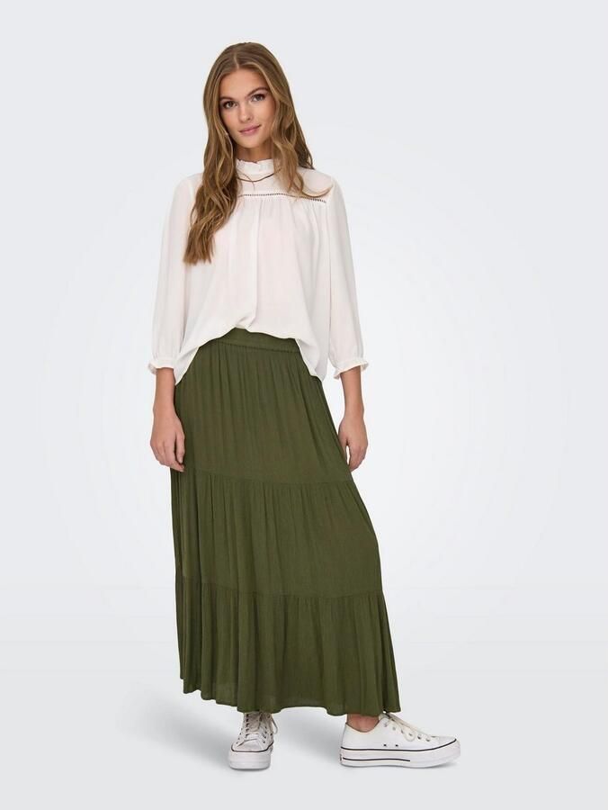 Only Maxirok ONLMIKKA LIFE LONG SKIRT WVN NOOS - Foto 2