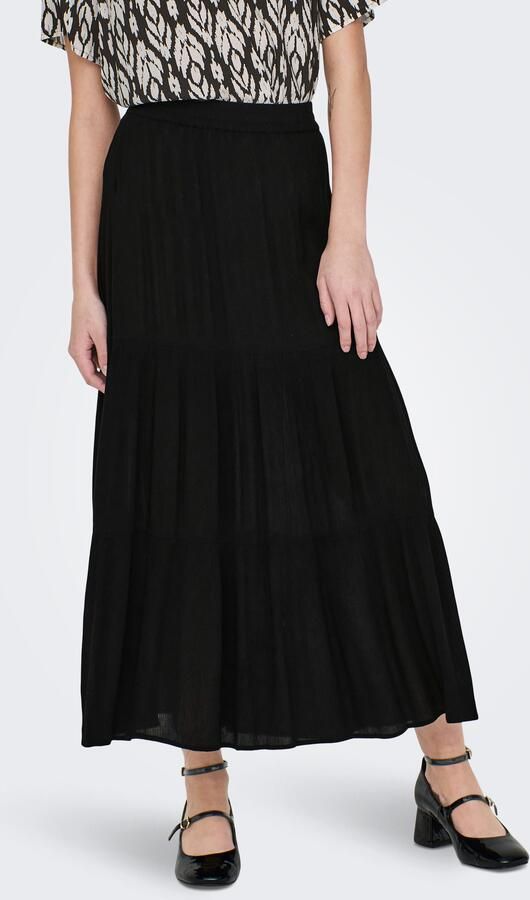 Only Loose fit maxirok van pure viscose model 'MIKKA LIFE' - Foto 3