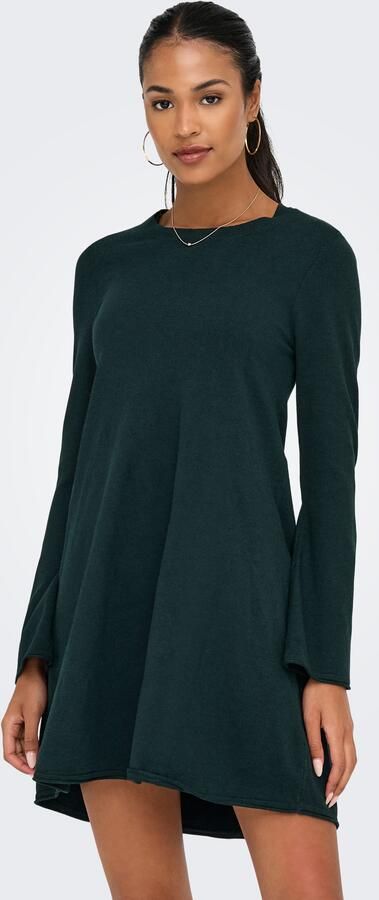 Only Midi-jurk ONLAMALIO LIFE LS ONECK DRESS KNT - Foto 6