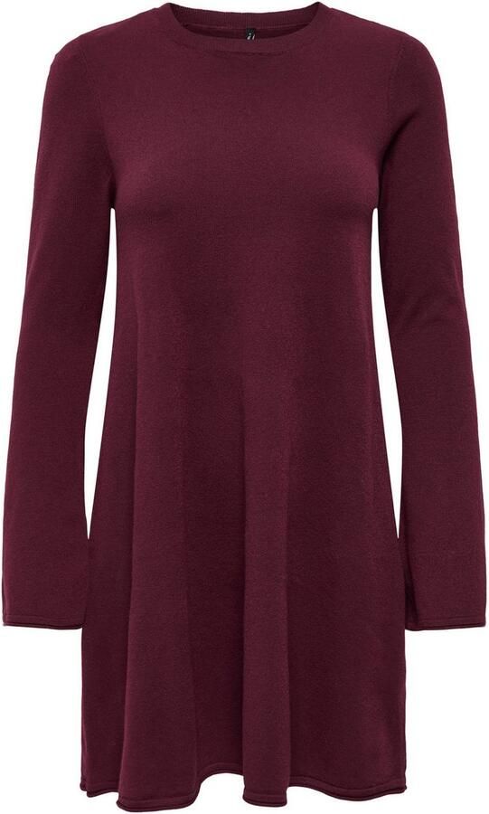 Only Midi-jurk ONLAMALIO LIFE LS ONECK DRESS KNT - Foto 5