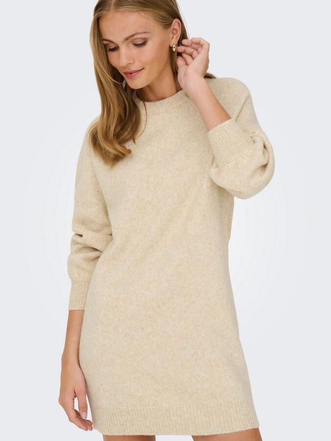 Only Midi-jurk ONLEMMA LIFE LS BUTTON ONEC DRESS CC KNT