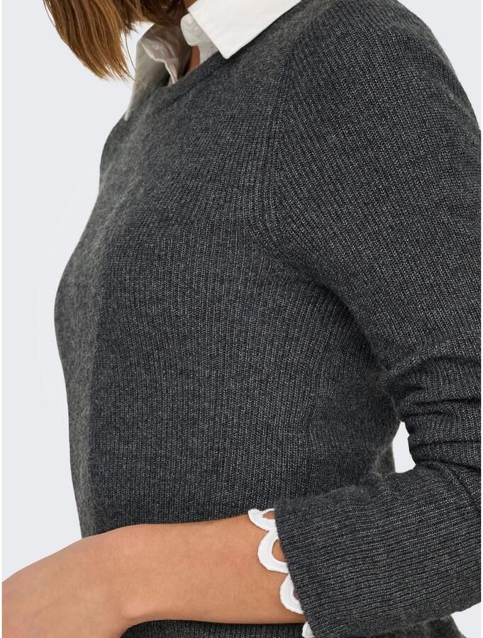 Only Midi-jurk ONLLATIA LS DRESS EX KNT