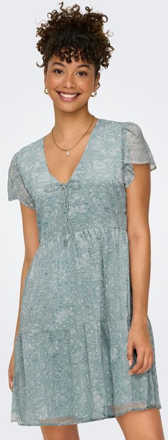 Only Regular fit chiffon jurk met bloemenmotief model 'AIDA ELISA LIFE' - Foto 4