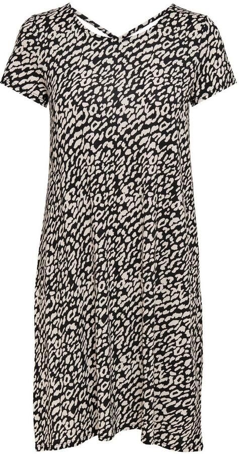 Only Uitlopende mini-jurk met all-over motief model 'BERA' - Foto 5