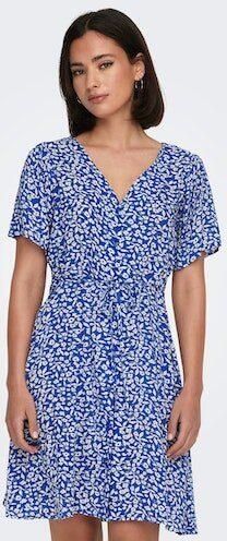 Only Regular fit mini-jurk van pure viscose model 'EVIDA' - Foto 5