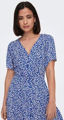 Only Regular fit mini-jurk van pure viscose model 'EVIDA' - Foto 4