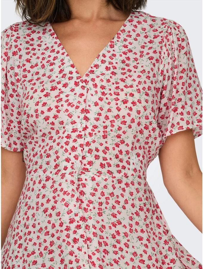 Only Regular fit mini-jurk van pure viscose model 'EVIDA'