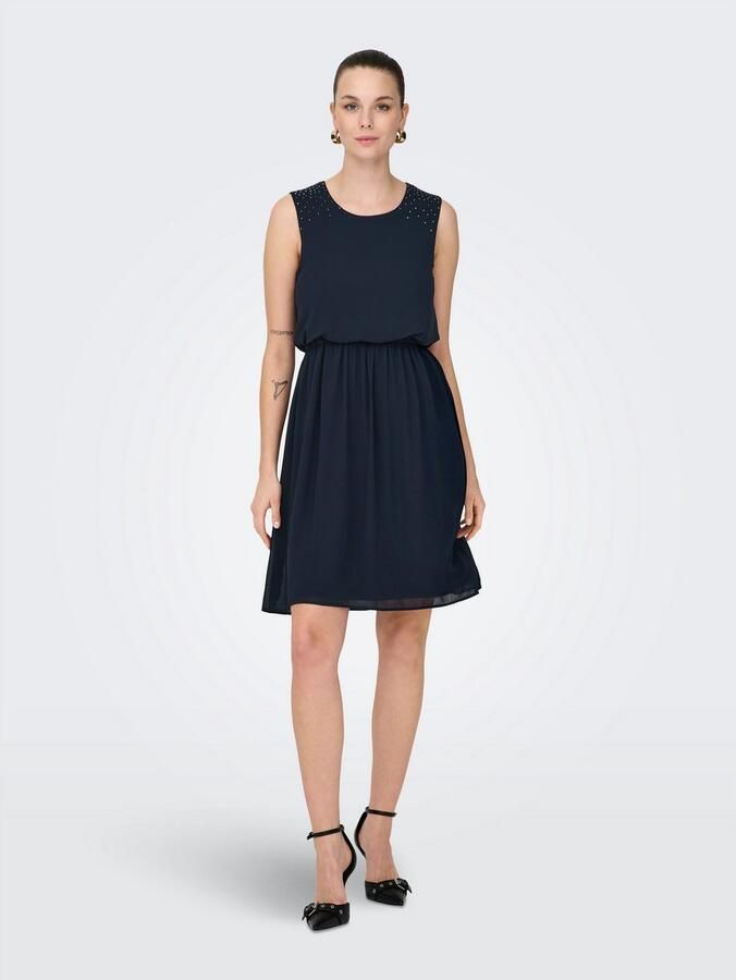 Only Mini-jurk ONLSTINNA LIFE SL DETAIL DRESS WVN - Foto 3