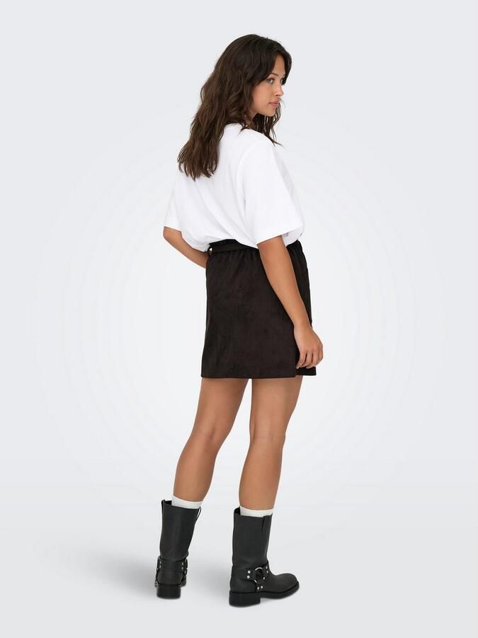 Only Minirok ONLDIANE HEIDI LIFE FAUX SUEDE SKIRT OTW - Foto 4
