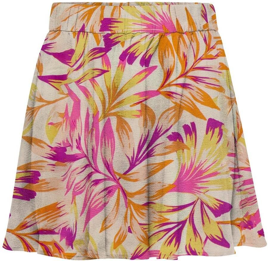 Only Minirok ONLNOVA LIFE VIS ERIN FLOWY SKIRT AOP