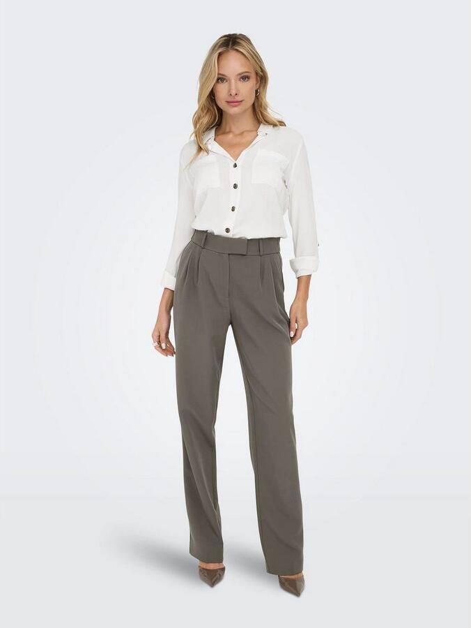 Only Blouse van viscose met verlengd rugpand model 'YASMIN' - Foto 3