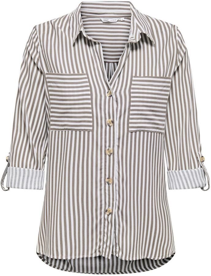 Only Overhemdblouse ASMIN SHIRT L S WVN NOOS