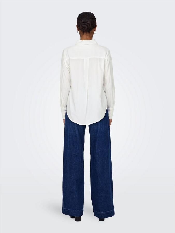 Only Overhemdblouse ONLBERIT LIFE L S SHIRT WVN - Foto 5