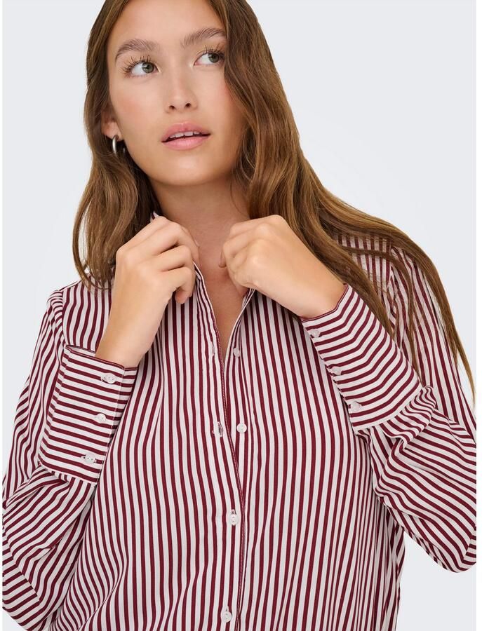 Only Overhemdblouse ONLBERIT LIFE L S SHIRT WVN - Foto 2