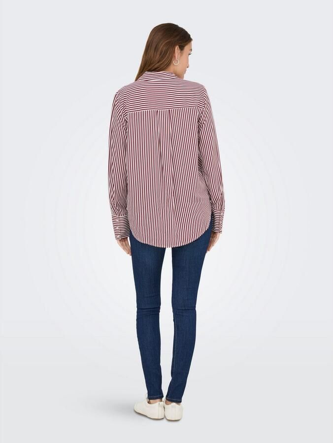 Only Overhemdblouse ONLBERIT LIFE L S SHIRT WVN - Foto 3