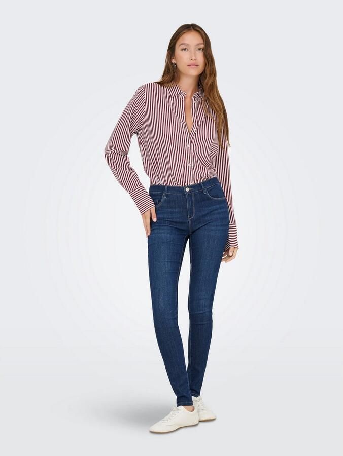 Only Overhemdblouse ONLBERIT LIFE L S SHIRT WVN - Foto 4