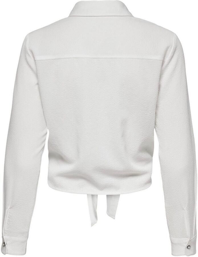 Only Overhemdblouse ONLLECEY LS KNOT SHIRT NOOS WVN - Foto 3