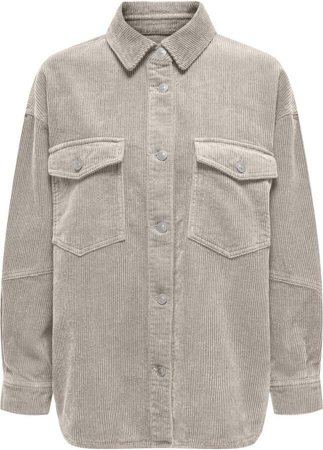 Only Overhemdblouse ONLTIGGY L S CORD SHACKET PNT - Foto 2
