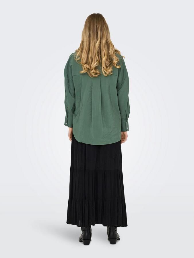 Only Overhemdblouse ONLZAZIMA L S LOOSE SHIRT WVN NOOS - Foto 3