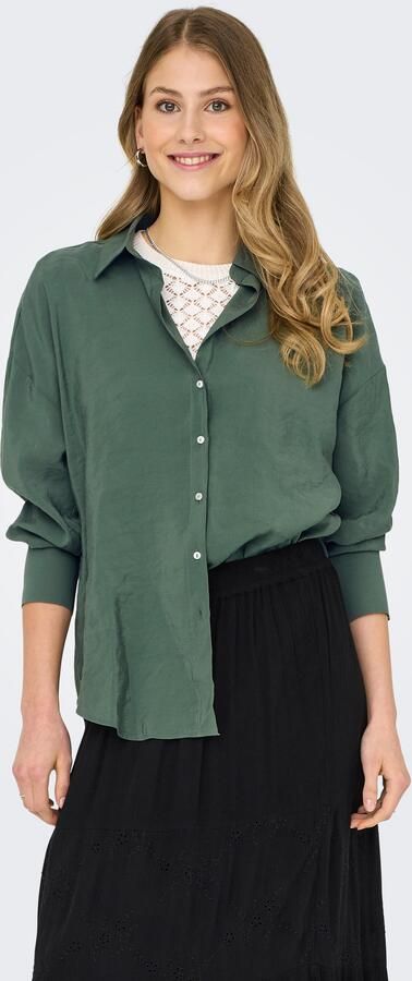 Only Overhemdblouse ONLZAZIMA L S LOOSE SHIRT WVN NOOS - Foto 4