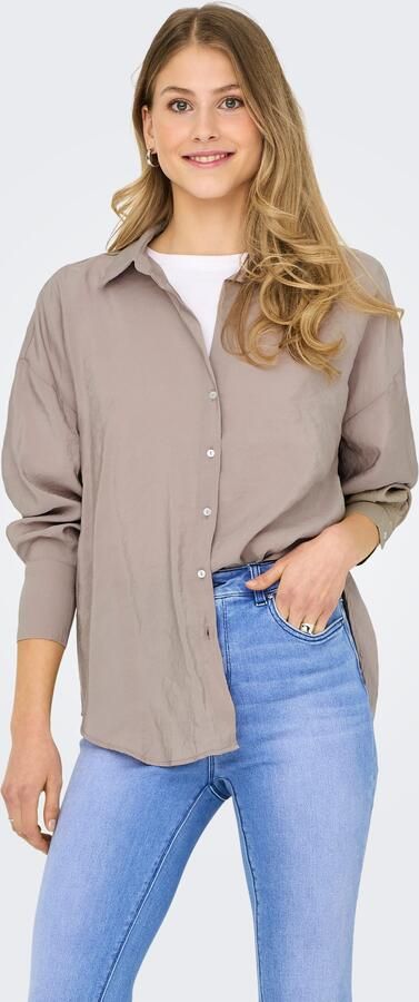 Only Overhemdblouse ONLZAZIMA L S LOOSE SHIRT WVN NOOS - Foto 7
