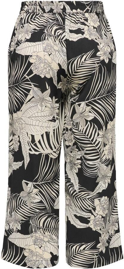 Only Palazzobroek ONLWINNER – Culottebroek met elastische band en tunnelkoord - Foto 6