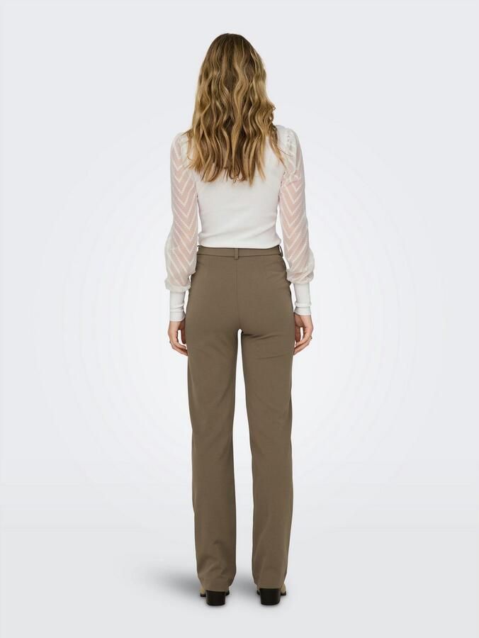 Only Pantalon ONLRAFFY – Broek met rechte pijpen en stretchcomfort - Foto 4