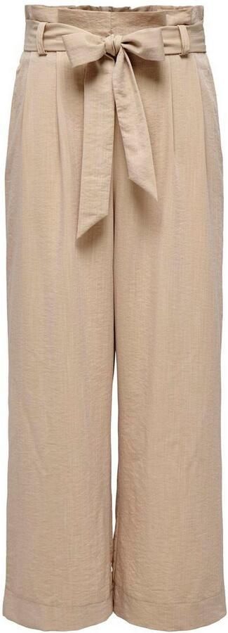 Only Regular fit broek met taille in paperbagstijl model 'MARSA' - Foto 7