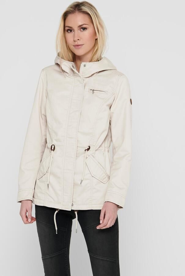 Only Onllorca Canvas Parka CC OTW 15216452 Beige Dames - Foto 9
