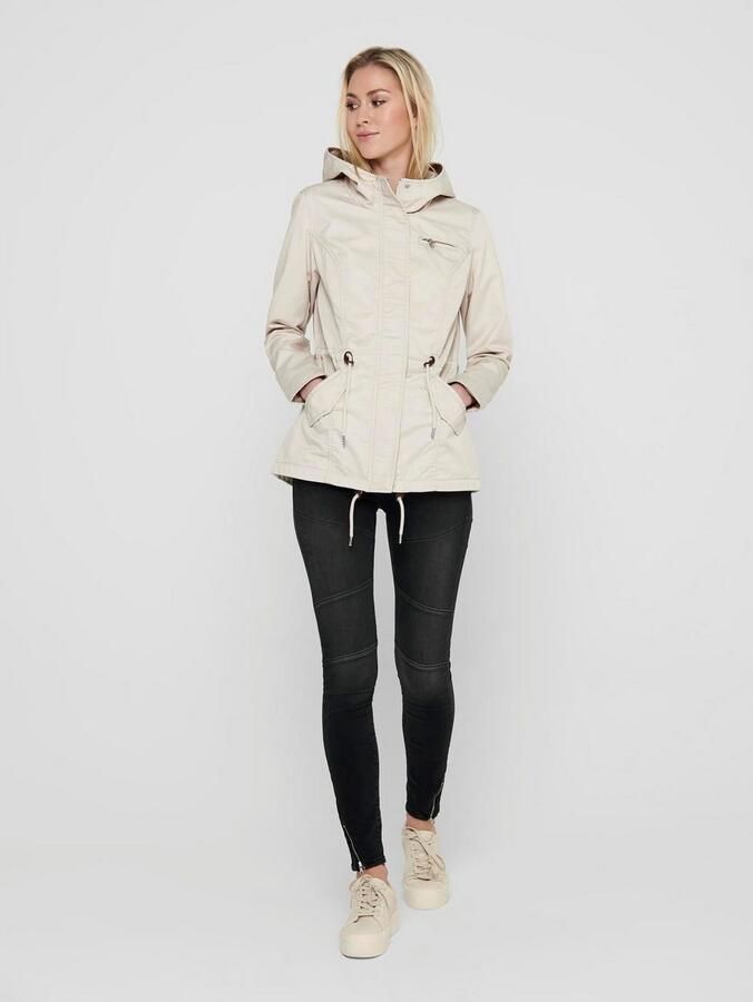 Only Onllorca Canvas Parka CC OTW 15216452 Beige Dames - Foto 4