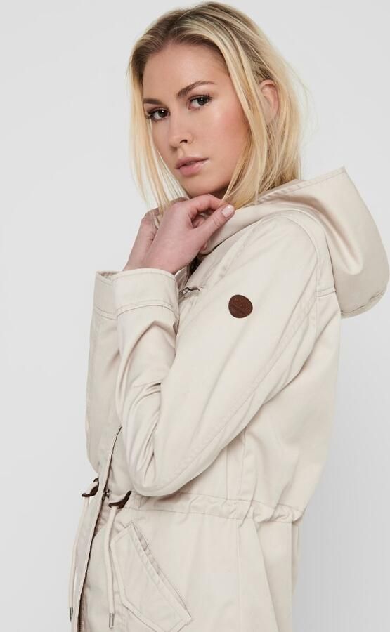 Only Onllorca Canvas Parka CC OTW 15216452 Beige Dames - Foto 7