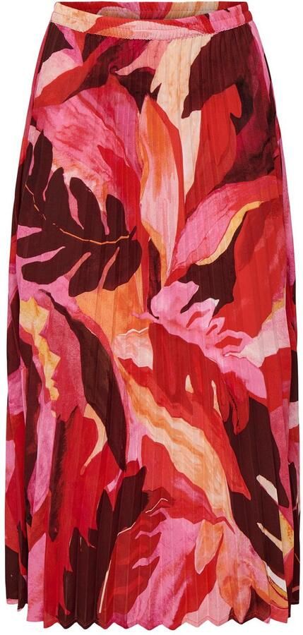 Only Plissérok ONLALMA LIFE POLY PLISSE SKIRT AOP - Foto 2