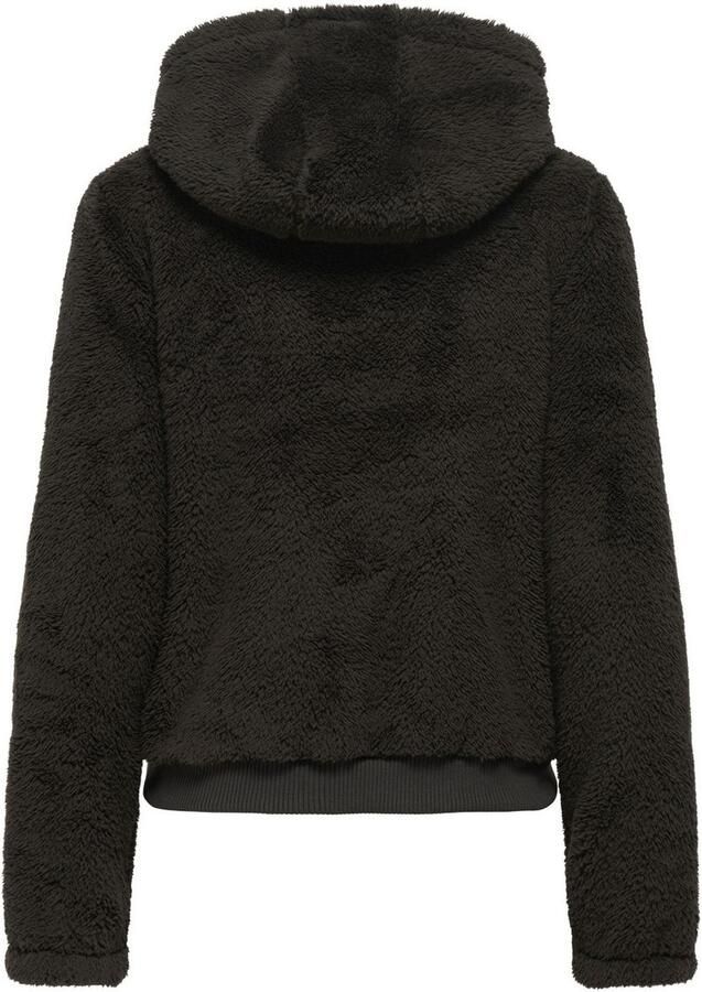 Only Pluche jas met capuchon ONLNEWANNA CONTACT SHERPA JKT OTW NOOS - Foto 5