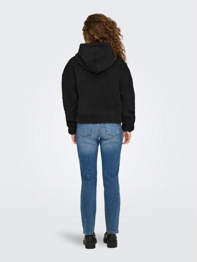 Only Pluche jas met capuchon ONLTANJA TEDDY HOOD JACKET OTW NOOS - Foto 5