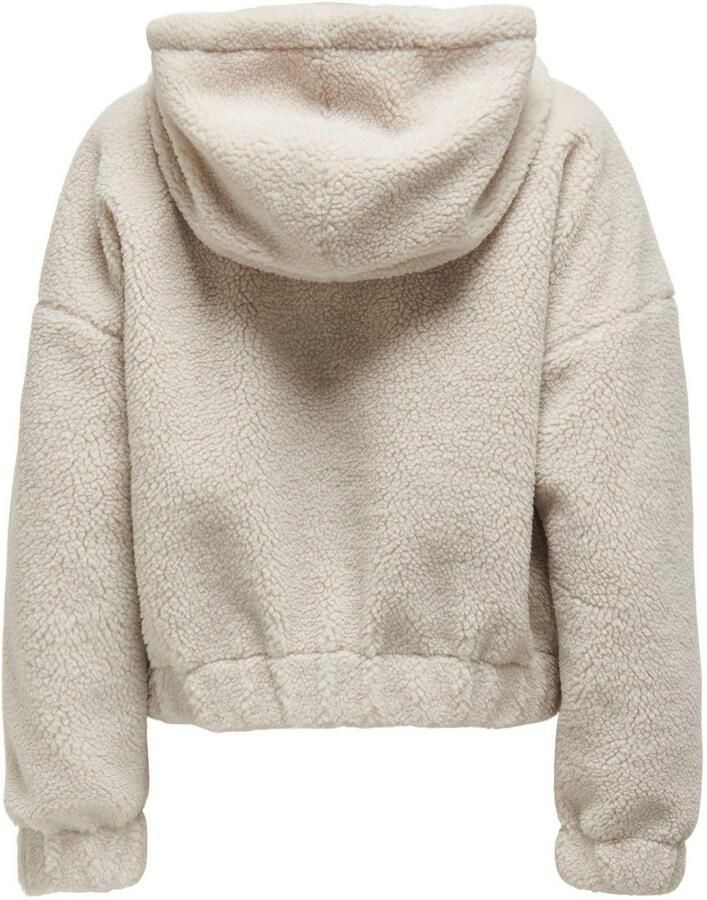 Only Regular fit jack van teddybont met klepzakken model 'TANJA'