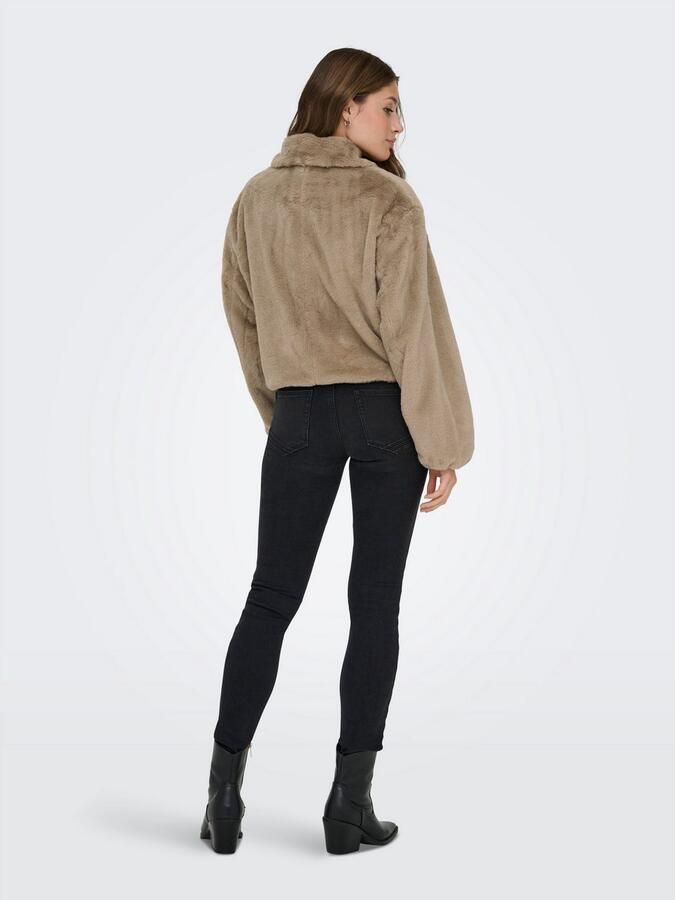 Only Pluchen jack ONLDANA LIFE FAUX FUR JACKET CC OTW - Foto 3
