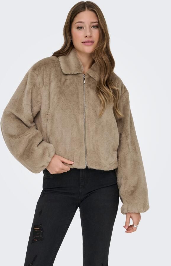 Only Pluchen jack ONLDANA LIFE FAUX FUR JACKET CC OTW - Foto 5