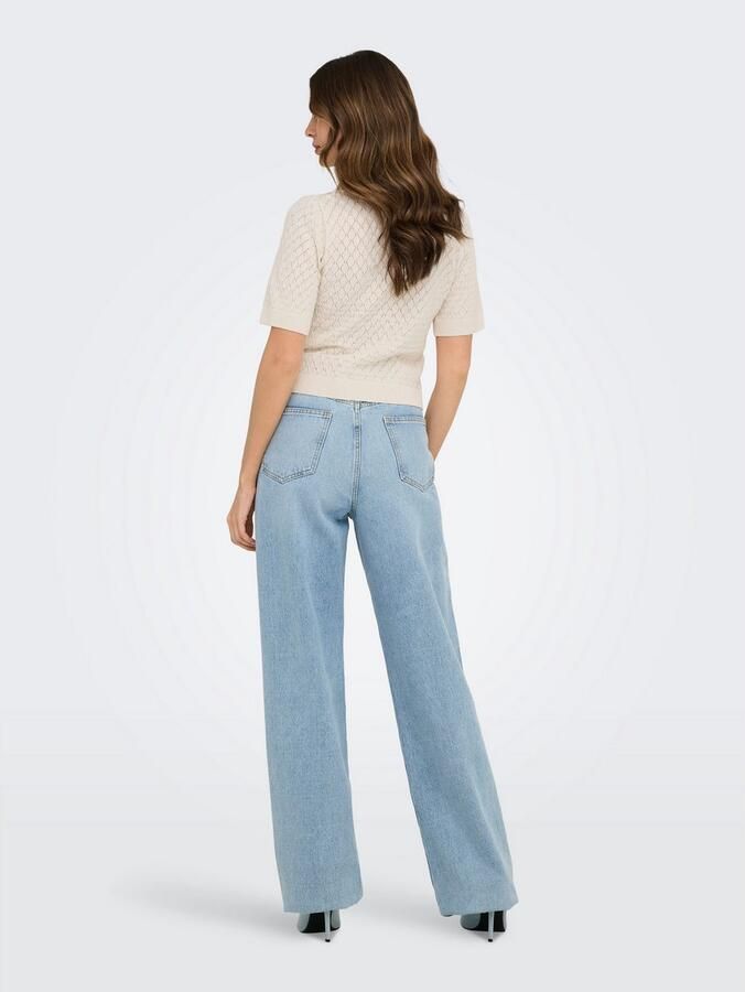 Only Poloshirt ONLCOSIMA SS STRUCTURE POLO KNT NCA - Foto 3